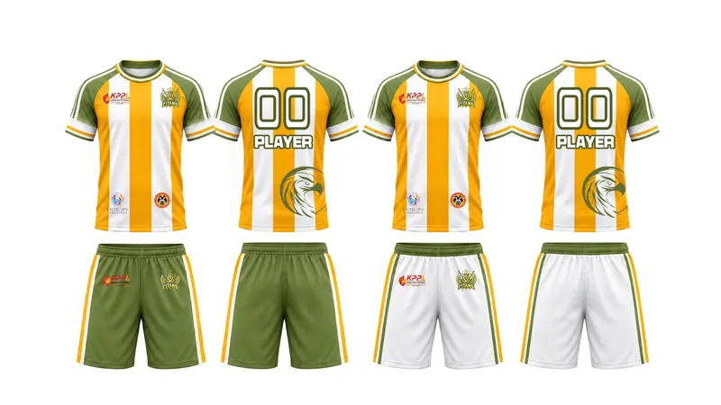 Home kit front and back
